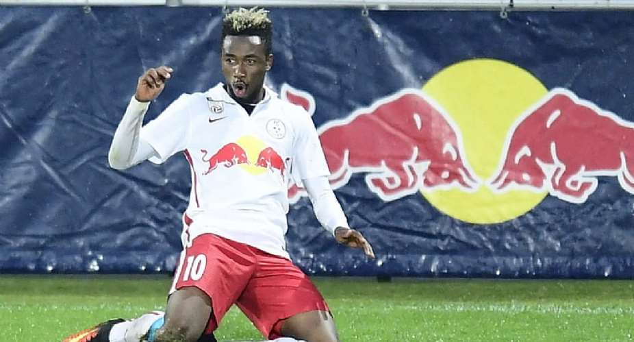 Black Stars Striker Tetteh Signs Red Bull Salzburg contract