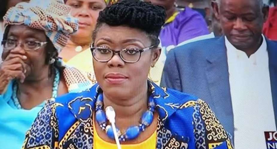 Communications Minister-designate Ursula Owusu-Ekuful