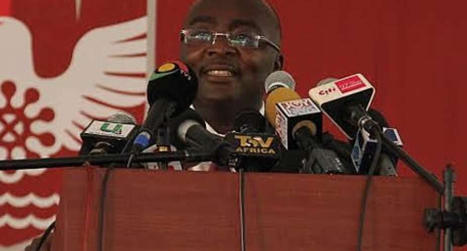 Corruption to be made a crime - Bawumia announces amendment plans