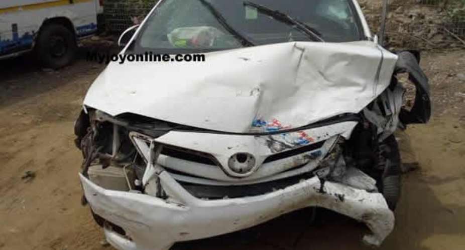 Many Injured As Bukom Banku Car Crashed Into Benz Sprinter