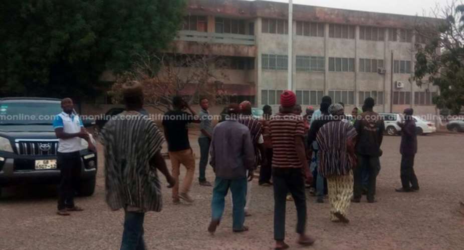 NADMO Staff On Strike Over Attack On Their Boss