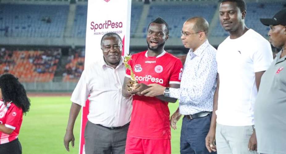 Ghanaian midfielder Bernard Morrison adjudged top scorer in Simba Super Cup mini-tourney