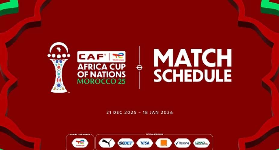 CAF announce match schedule for 2025 Africa Cup of Nations