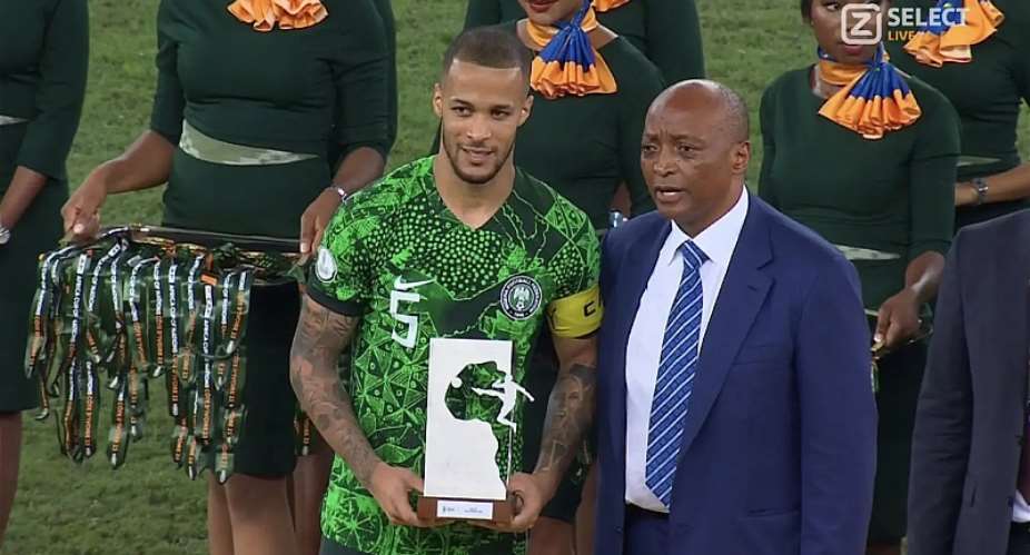 2023 AFCON: Nigeria captain William Troost-Ekong named Best Player of the Tournament
