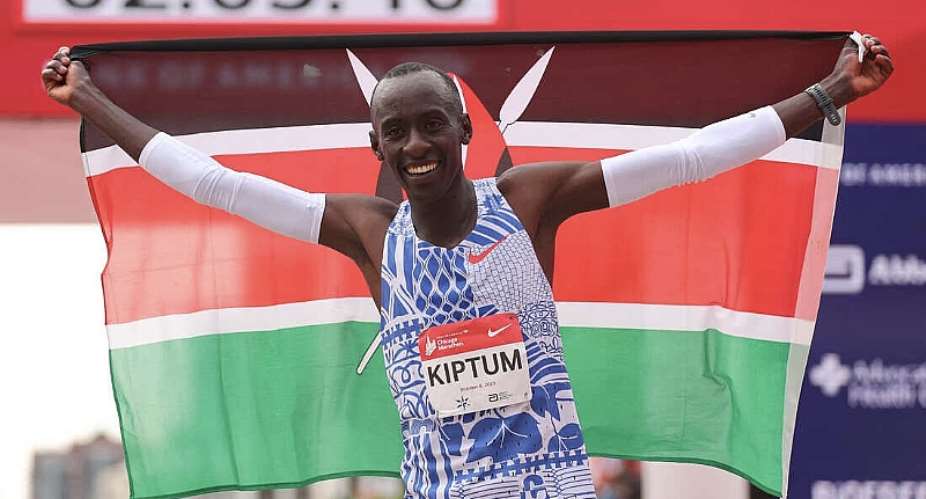 Kelvin Kiptum, late Kenyan World Marathon record holder