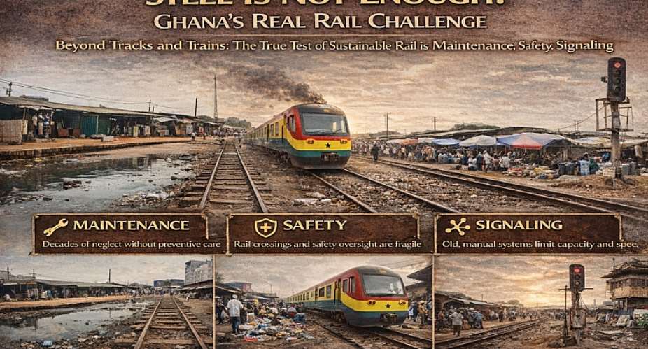 Steel Is Not Enough: Why Maintenance, Safety, and Signaling Remain Ghana’s Real Rail Challenge