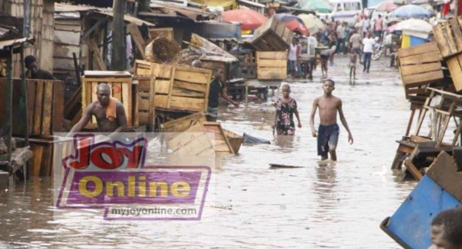 Accra Rains Again! Key Areas In The City Flooded