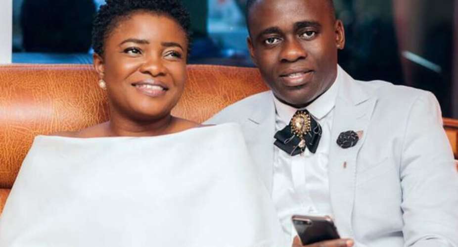 Ohemaa Mercy and husband, Isaac Twum-Ampofo