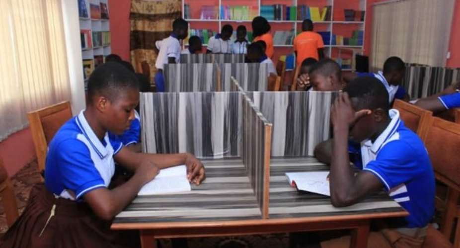 Quantum Ideas Ghana Refurbish Awaso Communit Library To Improve Reading