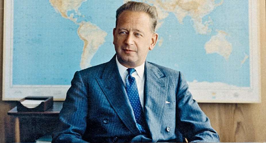 Portrait of Mr. Dag Hammarskjld, Secretary-General of the United Nations. UN PhotoJO