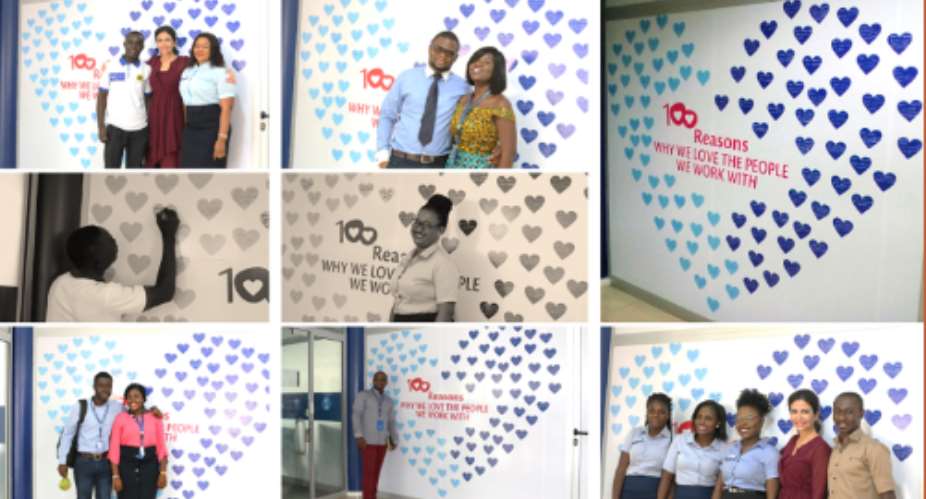 Tigo Employees Celebrate 100 Reasons Why They Love The People They Work With