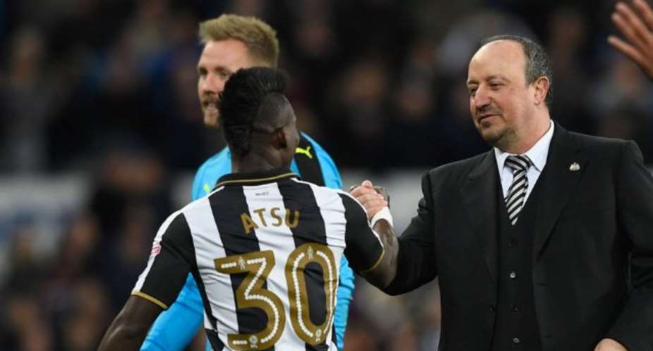 Newcastle Winger Christian Atsu Defends Coach Benitez's Style