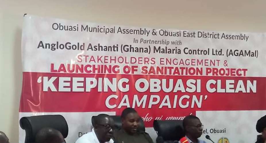 Obuasi Undertakes Sanitation Campaign