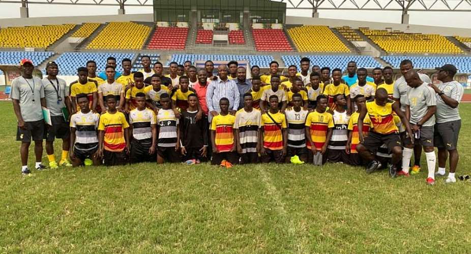 U-17 AFCON: Black Starlets Management Committee Visit Teams Camp Ahead Of Qualifiers