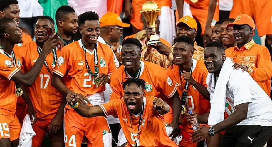 GETTY IMAGESImage caption: Emerse Fae far right, in white played for Ivory Coast at three Africa Cup of Nations finals and was part of the squad for the 2006 World Cup