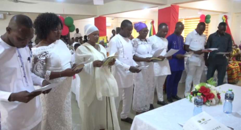 Weija-Gbawe municipal assembly inaugurates 20 members