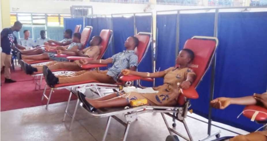 A/R: MTN Ghana supports National Blood Bank with blood donation exercise on Valentines Day