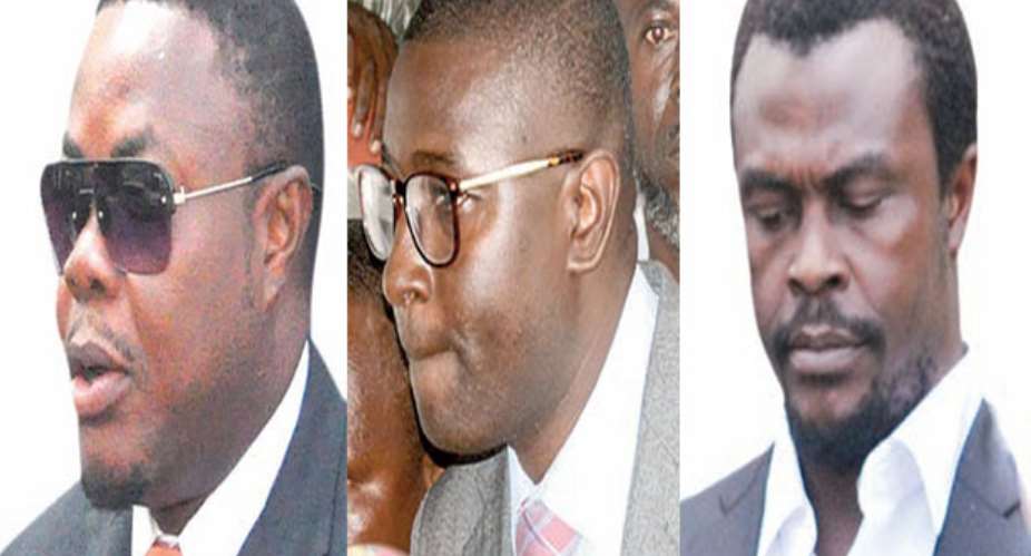 Godwin Ako Gunn, Salifu Maase aka Mugabe and Alistair Nelson- Montie 3