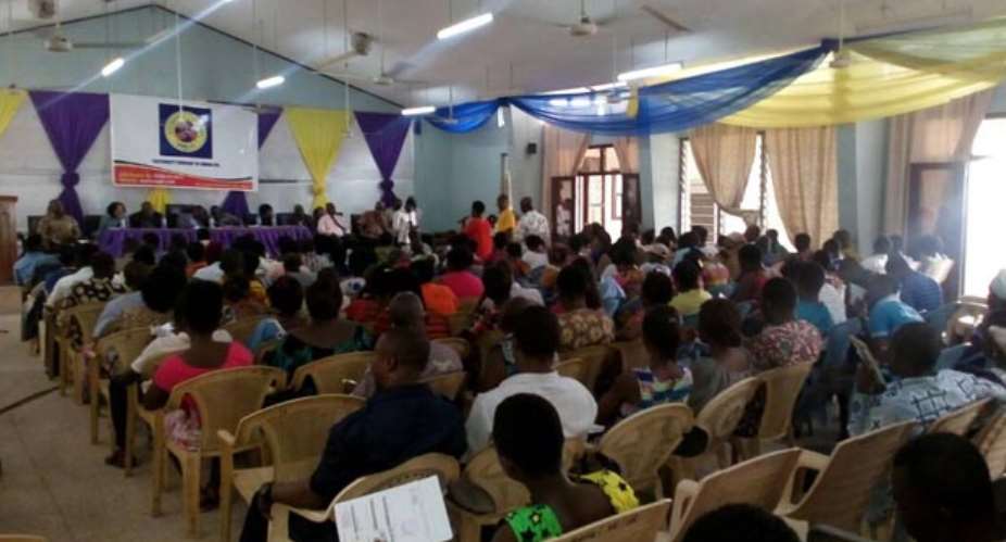 Residents at the ECG Encounter with the Public in Volta Region