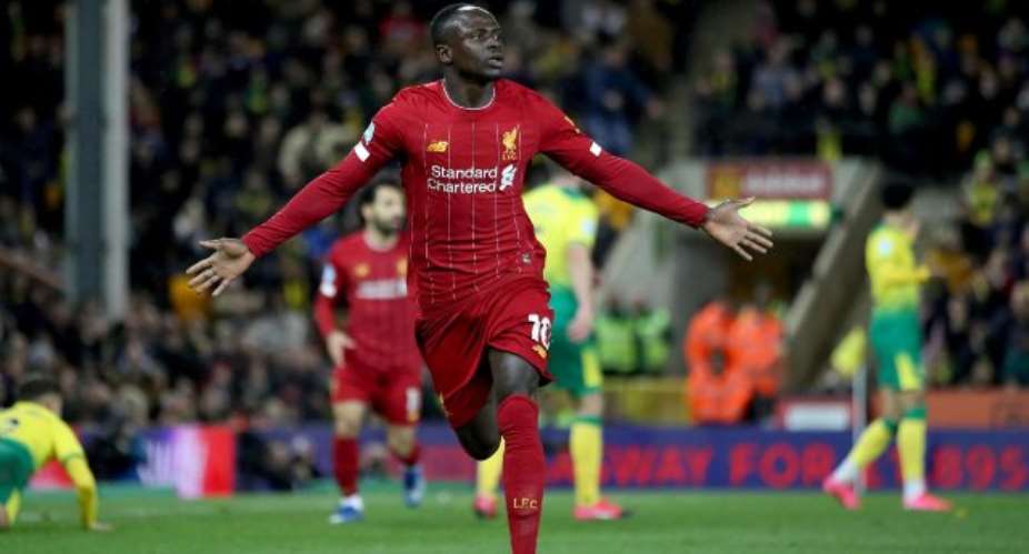 PL: Mane Hits Landmark Goal As Liverpool Win Yet Again