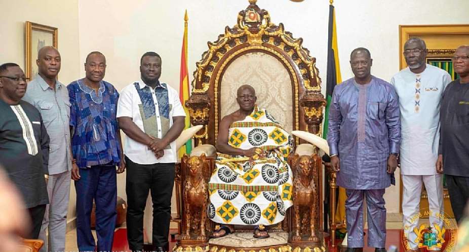 Asantehene pledges support for governments renewedgalamsey fight