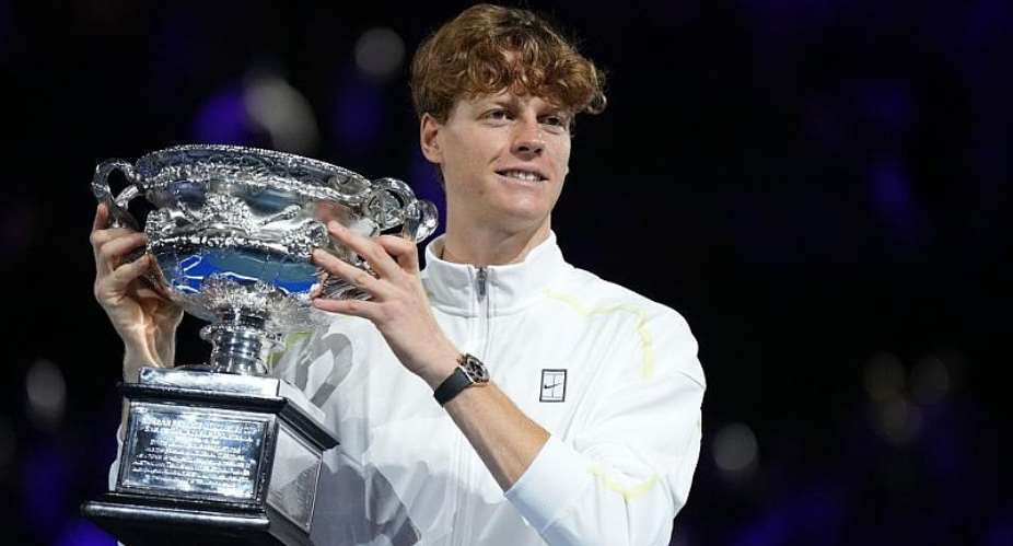 Getty ImagesImage caption: Jannik Sinner won the years first Grand Slam and his third overall at the Australian Open in January