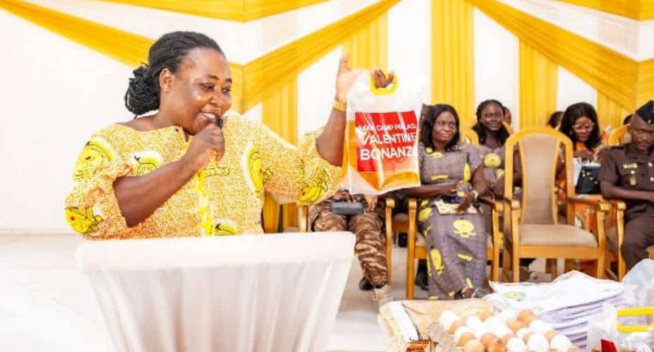 Ankaful Main Camp Prison Ladies mark Valentines Day with welfare packages to boost morale