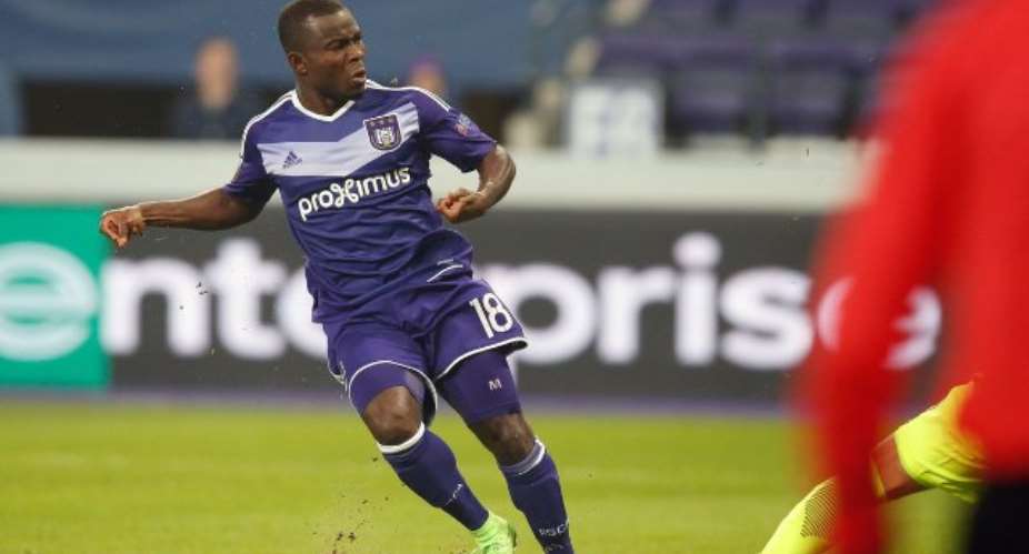 Frank Acheampong hits brace for Anderlecht in Europa League