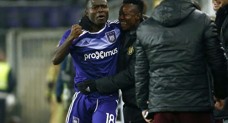 Ghana wing-back Frank Acheampong hits DOUBLE to power Anderlecht to victory in Europa League