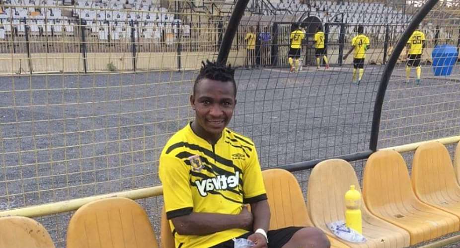 Seth Owusu wants to score more goals for his new club AshGold