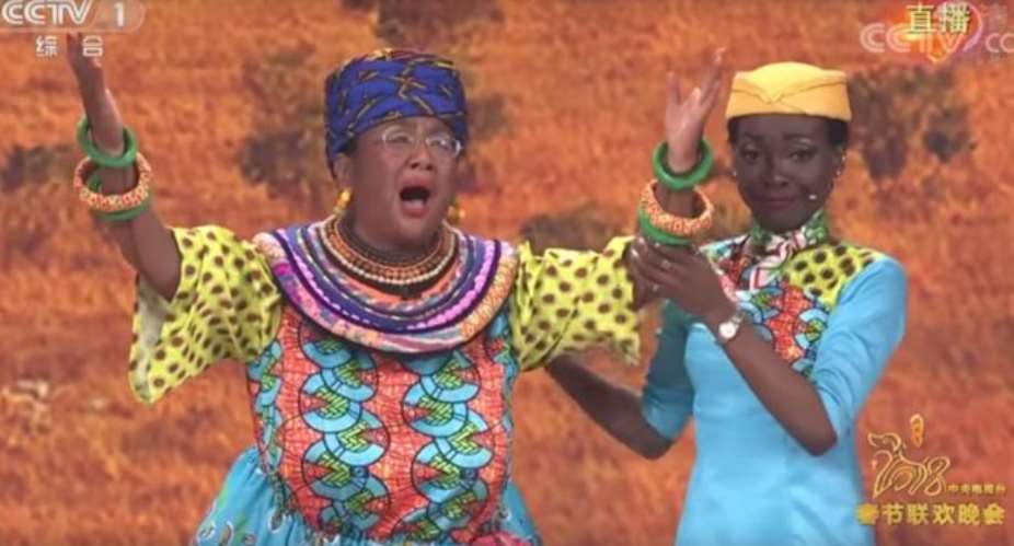 Chinese TV Includes Racist Blackface Sketch