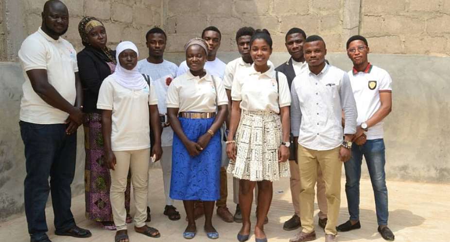 IRCP Ghana visits Promise International School to educate them on careers