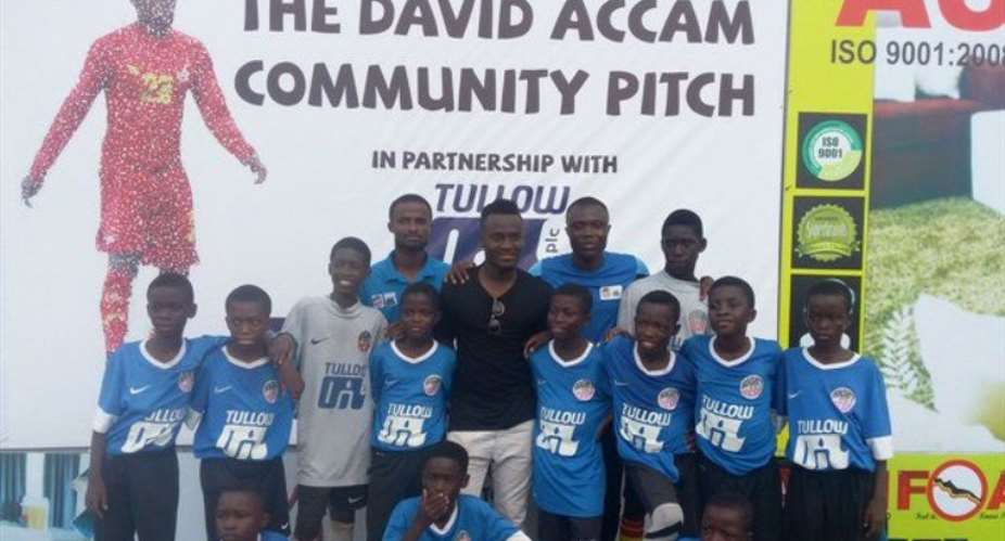 Ghana Forward David Accam Reveals Why He Joined COMMON GOAL
