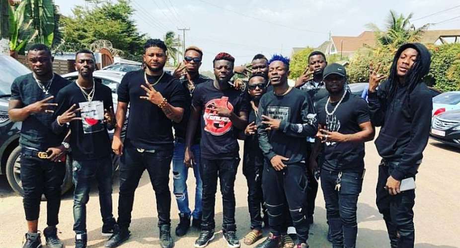 Shatta Wale And Friends Hold Prayer Meeting On Vals Day
