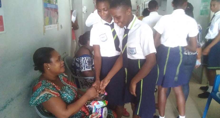 Child Health Unit Of Korle Bu Gets Support From Oddarene Christian School