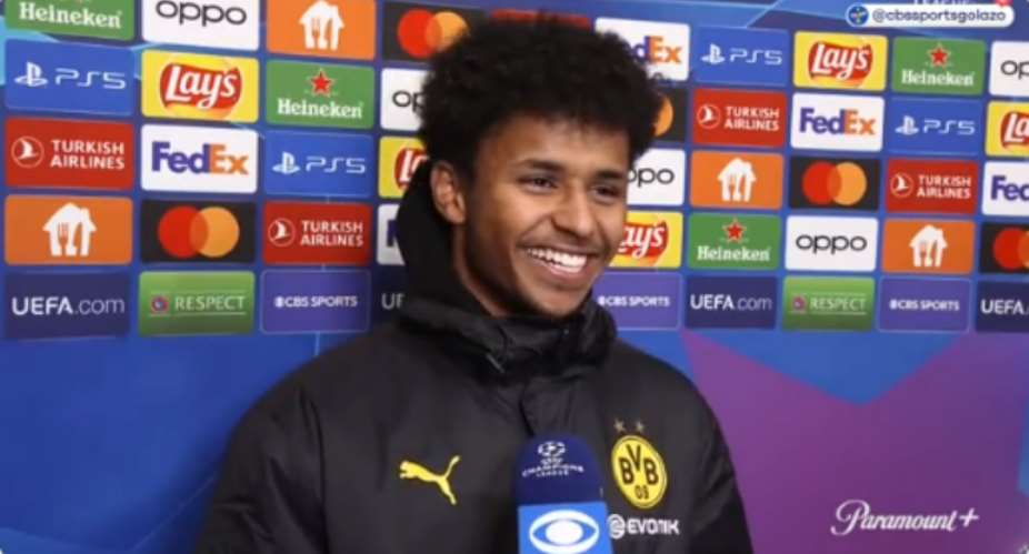 My secret is fufu - Karim Adeyemi reveals why he is fast after scoring winner against Chelsea VIDEO