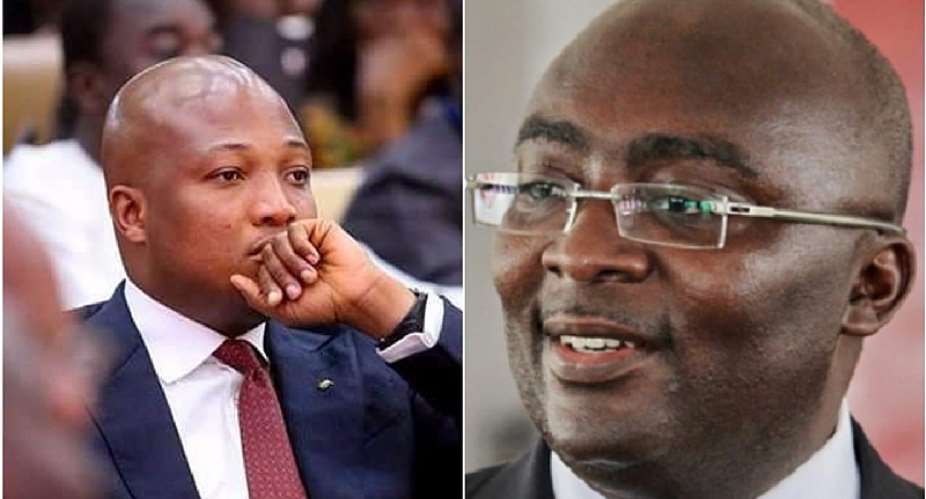 Samuel Okudzeto Ablakwa, North Tongu MPleft and NPP flagbearer Dr. Mahamudu Bawumia