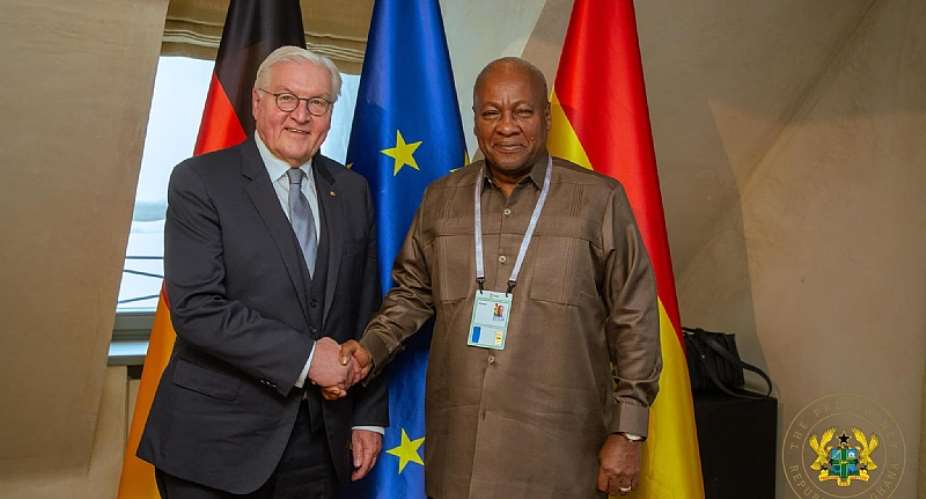 President Mahama holds bilateral discussions with German President Frank-Walter Steinmeier
