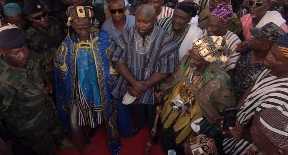 Yaa-Naa embarks on historic visit to Jakpa palace