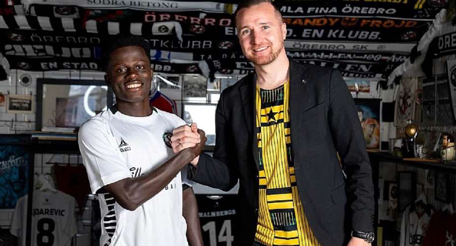 Swedish side Orebro SK seals deal to sign Ghanaian prodigy Blessing Asumang Dankwah