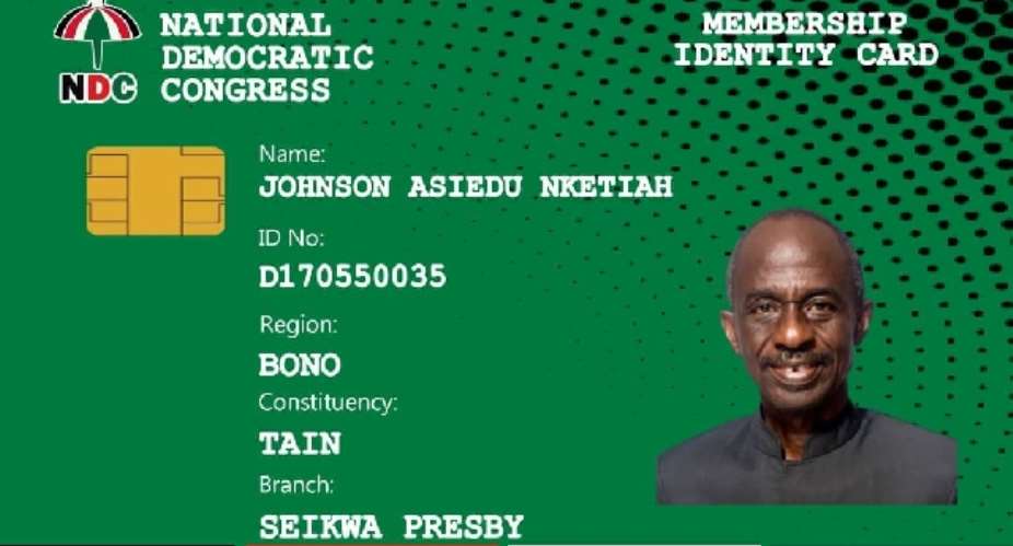NDC unveils state-of-the -art ID card for aspiring members