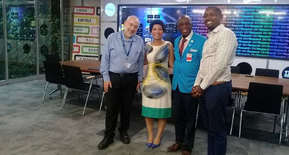 DR Thomas Mensah Visits IBM South Africa
