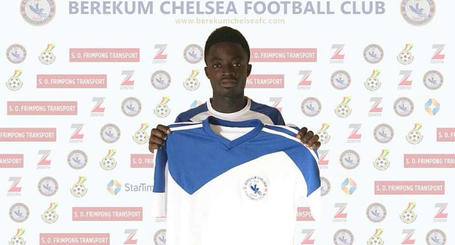 Solomon Commey Joins Berekum Chelsea From DC United