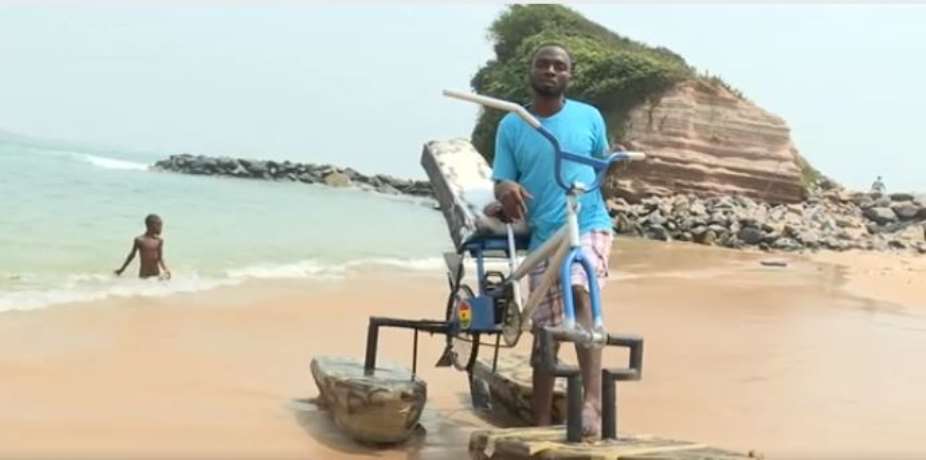 Ghanaian Water Bicycle Inventor Gets University Scholarship