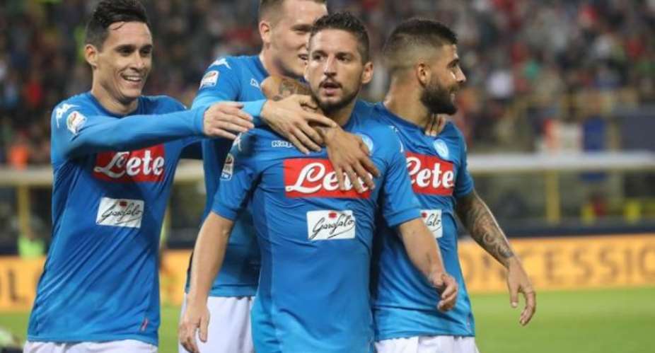 Napoli Regain Top Spot With Club-Record Ninth Win