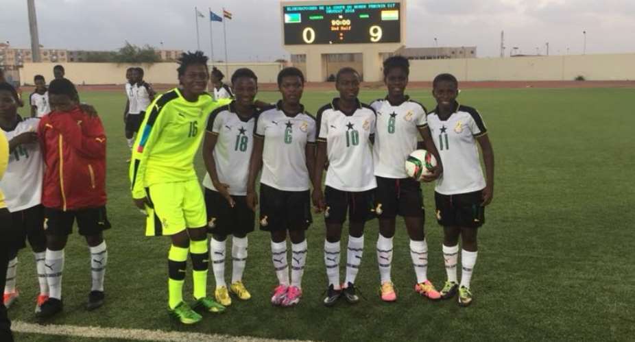 Ruthless Black Maidens Dismantle Djibouti 10-0 Qualify For 2018 FIFA U17 WWC In France