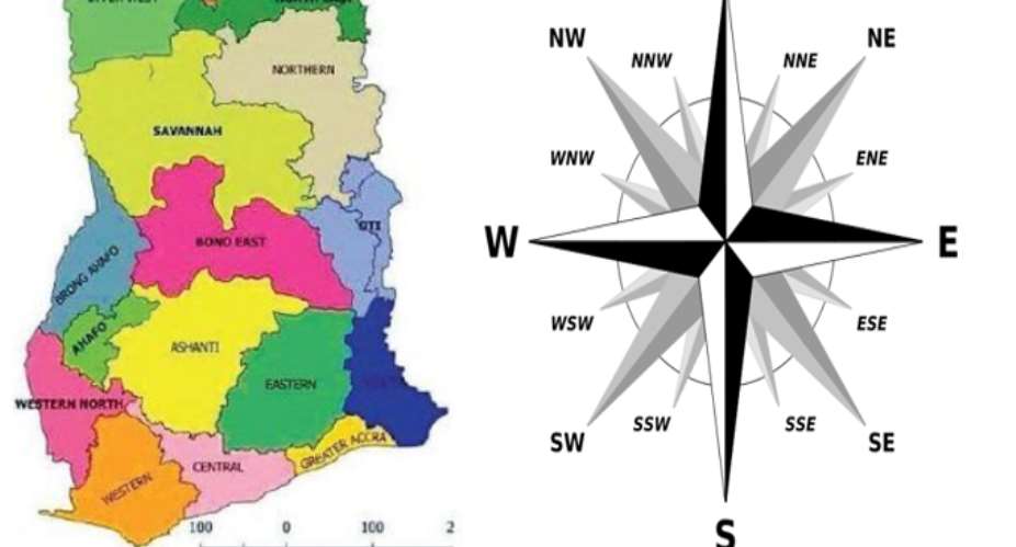 Wrong Naming of Ghanas Regions