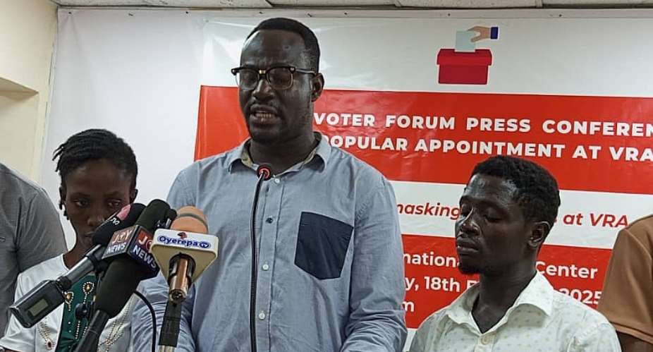 New Voter Forum calls on President Mahama to revoke Ing. Kenzo’s appointment as VRA CEO