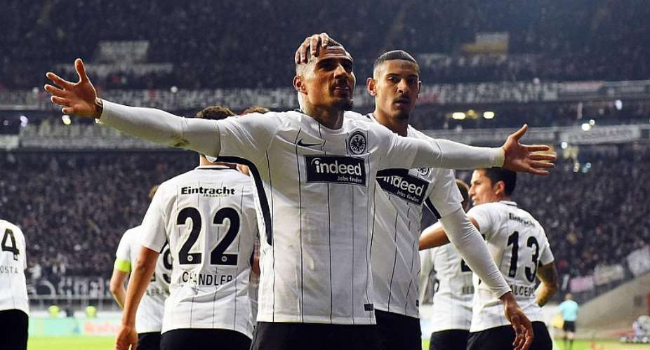 KP Boateng Scores Stunning Goal As Eintracht Frankfurt Hummer RB Leipzig