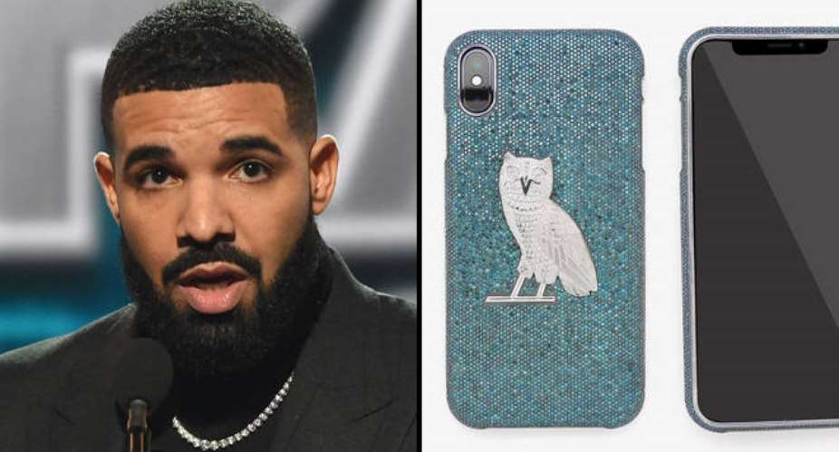 Drake Buys 18-Karat White Gold iPhone Case Worth 400,000